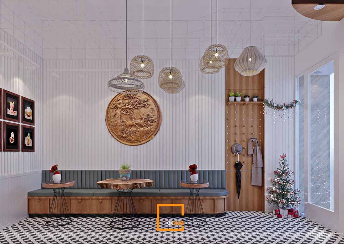 thiết kế quán cafe